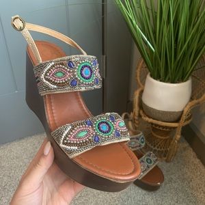 Boho Beaded Platform